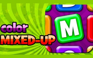 Color Mixed Up Word Puzzle Game