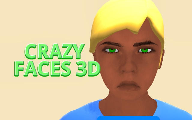 Crazy Faces 3D: Expression Matching Puzzle