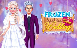 Frozen Sisters Dream Wedding Dress Up Game