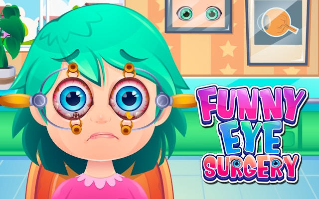 Funny Eye Surgery: Kids Eye Care Game