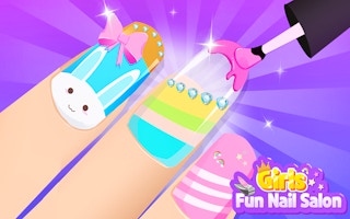 Girls Fun Nail Salon - Nail Art Makeover Game
