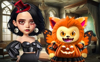 Gloomy Princess Favorite Toy - Gothic Dress Up Game