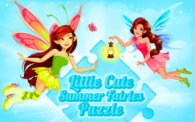Little Cute Summer Fairies Puzzle Game