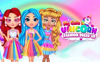 My Cute Unicorn Fashion Dress Up Game