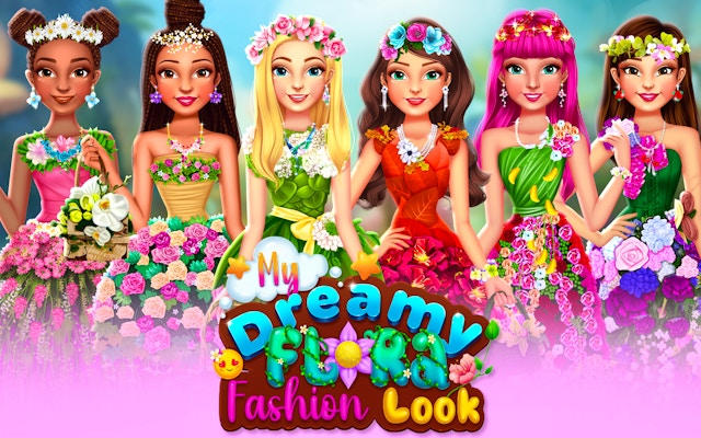 My Dreamy Flora Fashion Look - Girls Style Game