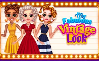 My Fabulous Vintage Look: Princess Makeover & Fashion Game