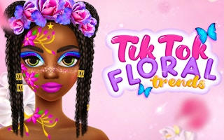 TikTok Floral Trends Makeup Game
