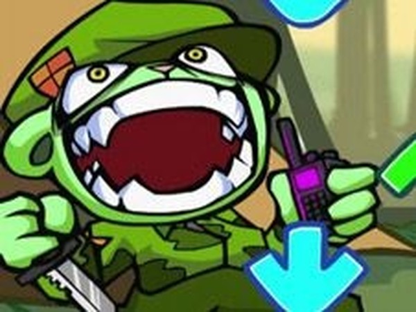 FNF: Flippy Flipped Out Sings Hellclown Online Rhythm Game