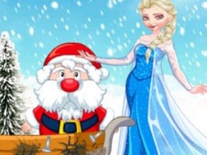 Elsa Holiday Sleigh Cleanup
