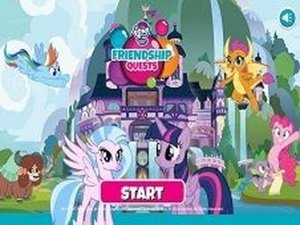 Colorful Pony Bubble Quest