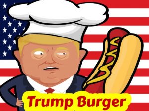Trumpy Burger Action Game