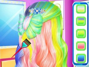 Rainbow Hairstyle Design Fun