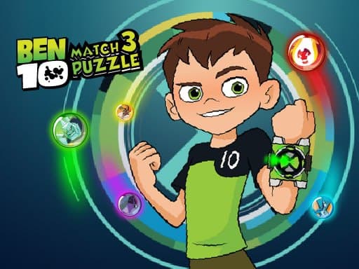Ben 10 Match 3 Puzzle Game - Puzzle Game