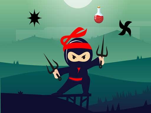 Somersault Ninja: Samurai Ninja Jump Online Arcade Game