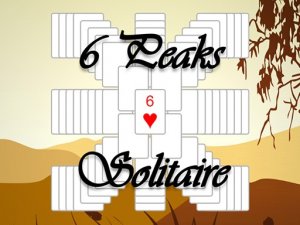 6 Peaks Solitaire Online Puzzle Game