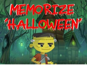 Memorize Halloween Online Puzzle Game
