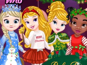 Baby Princesses Wonderful Christmas Dress Up Game - Dress Up Game
