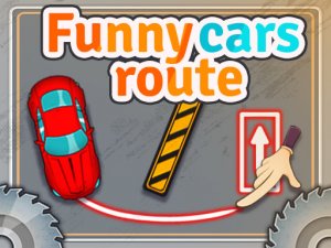 Funny Cars Route Puzzle Game - Puzzle Game