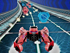 Cosmic Racer 3D Online Arcade Game