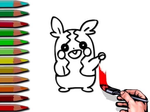 Pokemon Coloring Fun Online Coloring Game