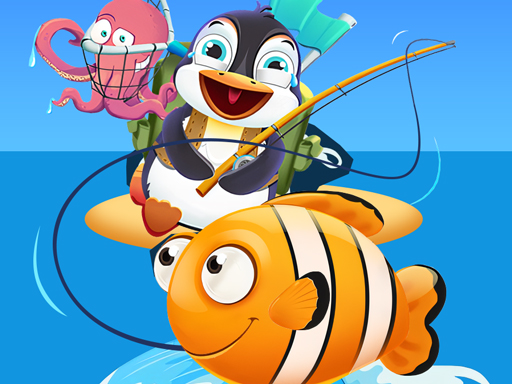Baby Penguin Fishing Online Arcade Game