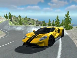 American Supercar Test Driving 3D Driving Game