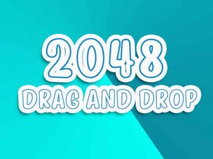 2048 Drag and Drop Puzzle Game - Number Puzzle Game