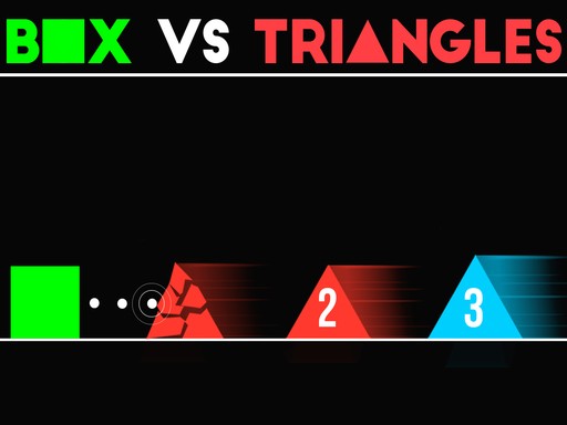 Box VS Triangles Online Arcade Game