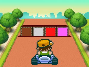 Kart Stroop Challenge Racing Game Arcade Game