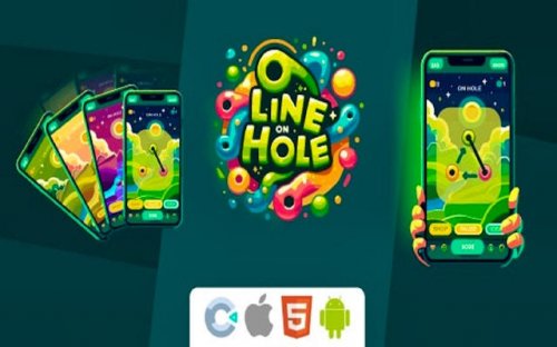 Line of Hole - Connect the Dots Puzzle Game