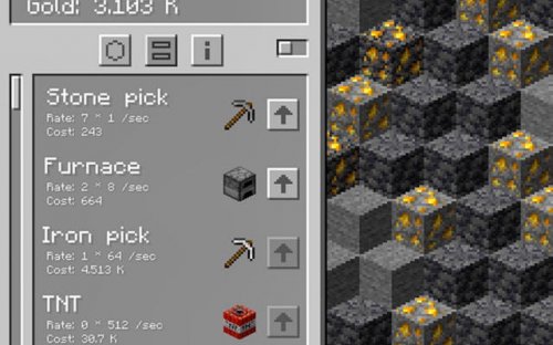 projectilecraft Gold Clicker - Idle Mining Game