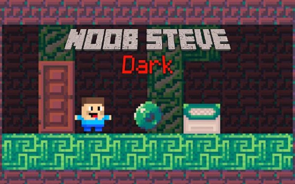 Noob Steve Dark: Axe Escape Adventure Online Arcade Game