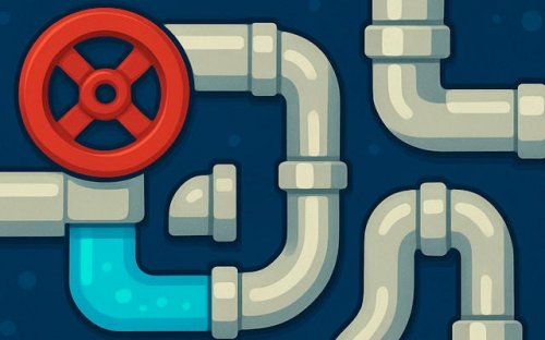 Pipe Flood Puzzle Game
