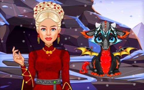 Ancient Dragons Princess Dress Up Game