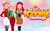 Bff Christmas Cookie Challenge: Princess Baking Party