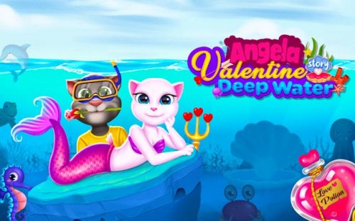 Cat Girl Valentine Story Deep Water - Love Potion Adventure