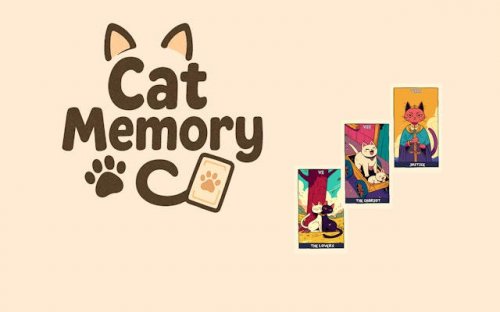 Cat Memory: Feline Pairs Card Game