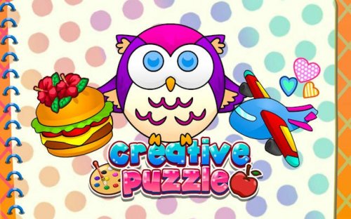 Creative Puzzle: Color & Solve