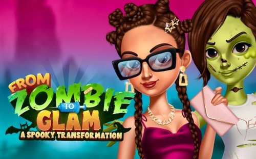 From Zombie to Glam: A Spooky Transformation Makeover Game