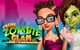From Zombie to Glam: A Spooky Transformation Makeover Game