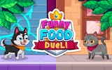 Funny Food Duel - Pet Battle Game