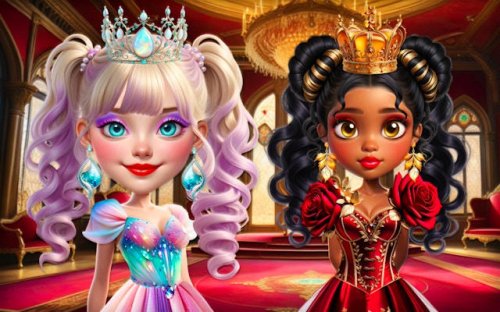 Gemstone Glam Fashion Princess Game