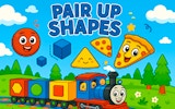 Pair Up Shapes - Geometry Puzzle Game