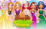 Princess Girls Spring Blossoms Dress Up Game