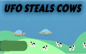 UFO Steals Cows - Arcade Defense Game Online Arcade Game