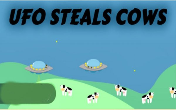UFO Steals Cows - Arcade Defense Game Online Arcade Game