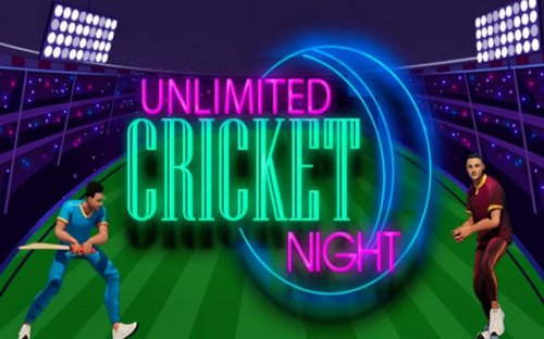 Unlimited Cricket Night - Neon Arcade Sports Game