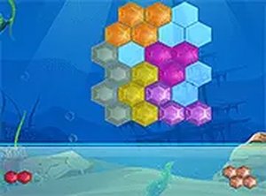 Hexagonal Shape Placement Puzzle