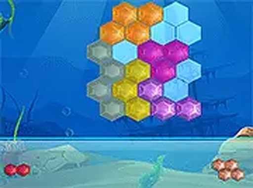 Hexagonal Shape Placement Puzzle