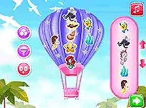 Aerial Balloon Princess Styling